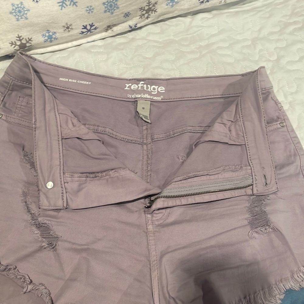 90% cotton, 2% spandex # by Charlotte Russe